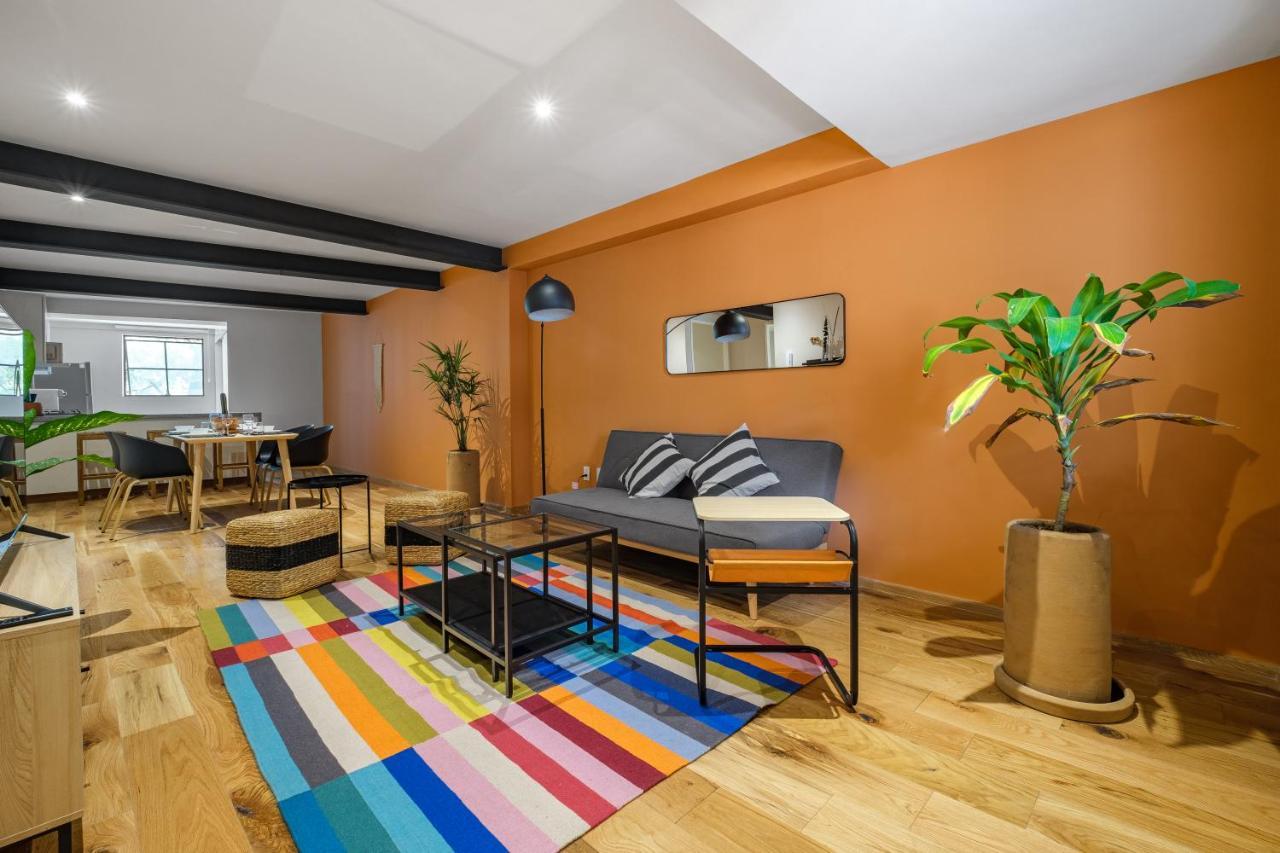 Modern Apartments La Condesa Pet Friendly Мехико Экстерьер фото
