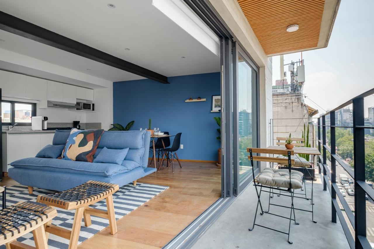 Modern Apartments La Condesa Pet Friendly Мехико Экстерьер фото