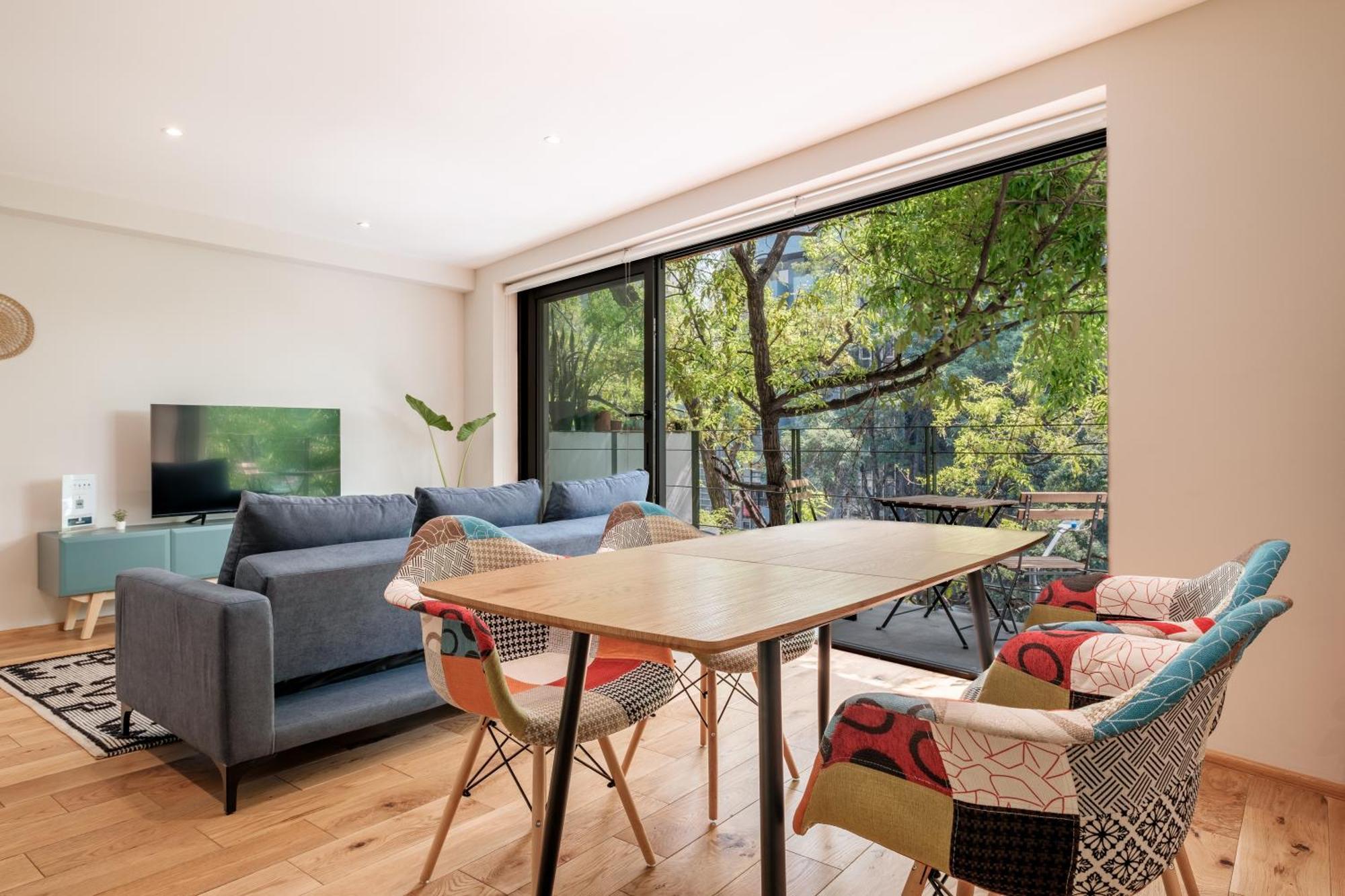 Modern Apartments La Condesa Pet Friendly Мехико Экстерьер фото