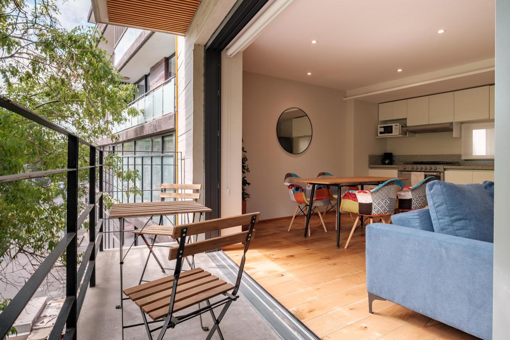 Modern Apartments La Condesa Pet Friendly Мехико Экстерьер фото