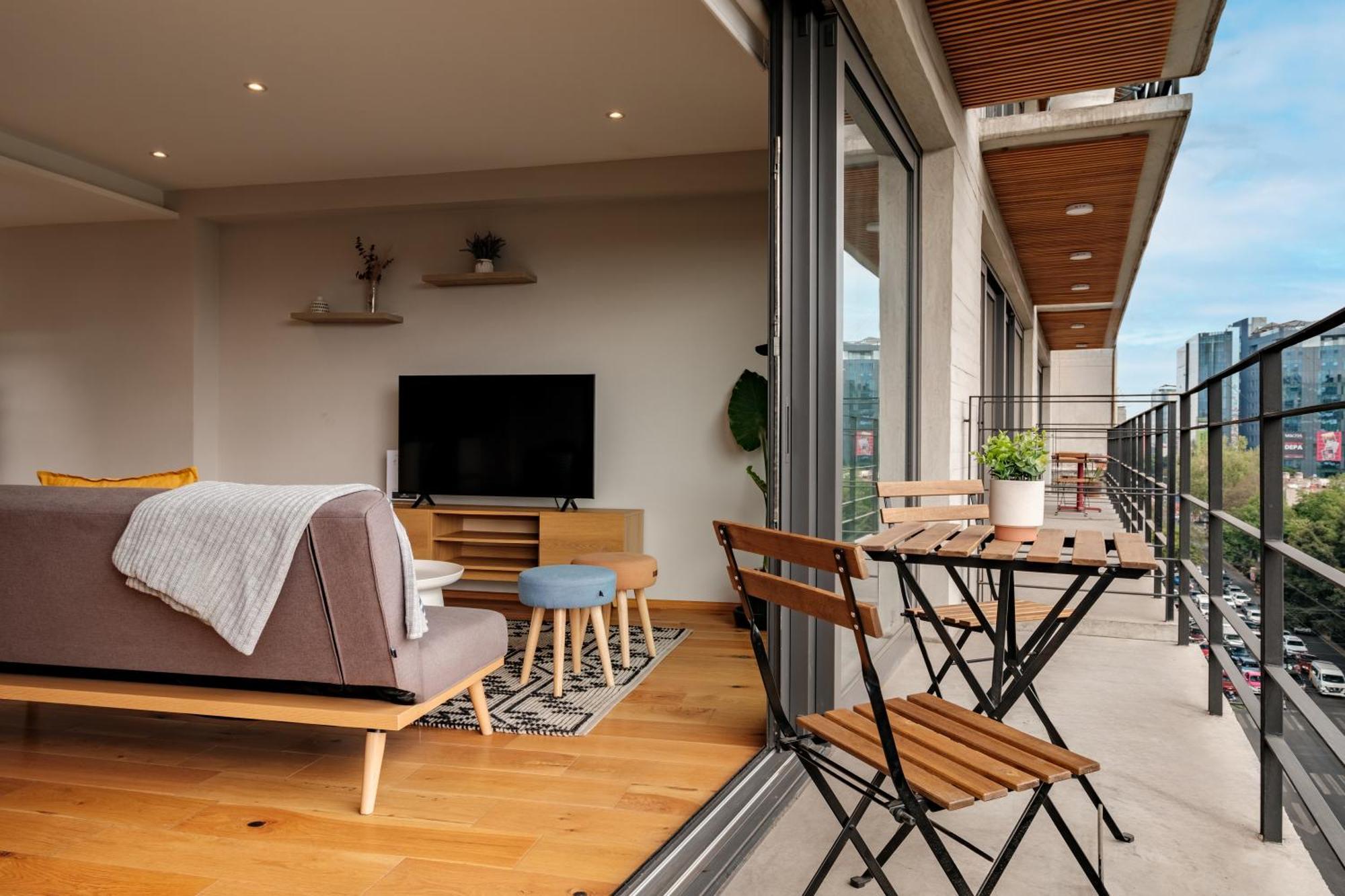 Modern Apartments La Condesa Pet Friendly Мехико Экстерьер фото